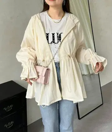 프로스 버스 UV컷 캔디 슬리브 페플럼 마운틴 후드티