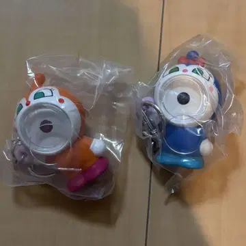호빵맨 뮤지엄 짤랑이 코코링 사진 키링 세트