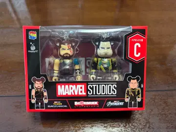 MARVEL STUDIOS BE@RBRICK 토르 로키 2체 세트