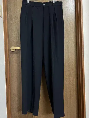조르지오 아르마니 블랙 슬랙스