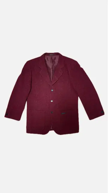 ELLE HOMME 버건디 테일러드 자켓
