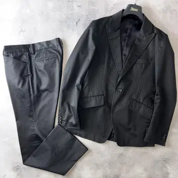 5351 POUR LES HOMMES 1B 수트 남성용 2 (M) 블랙