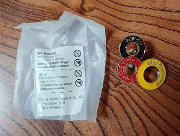오사카 만박 스태프 핀 배지 WA! Germany 독일관