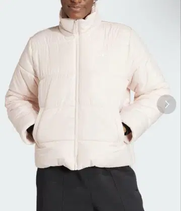 새상품급 아디다스 다운 퍼 자켓 핑크 adidas 로고
