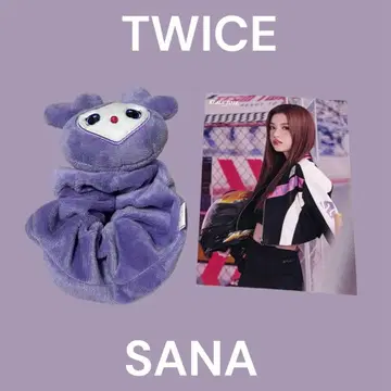 GiGO 트와이스 러블리즈 뿅옥큥 스크런치&트레이딩 카드