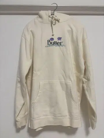 BUTTER GOODS FLOWERS CLASSIC LOGO HOODIE