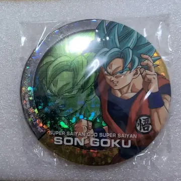 드래곤볼 초 손오공 홀로 캔뱃지 SEGA 한정판
