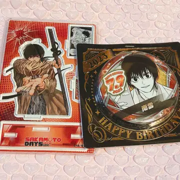 sakamoto days 나구모 벌스데이 디오라마 캔뱃지 2023