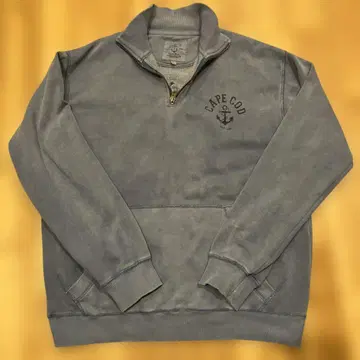 Cuffy's CAPE COD 하프 지퍼 맨투맨 스카이블루 트레이닝복