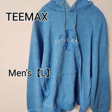 z253 [TEEMAX] 후드티 (남성용 L) 라이트 블루