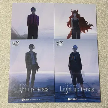 니지산지 Light up tones 엽서
