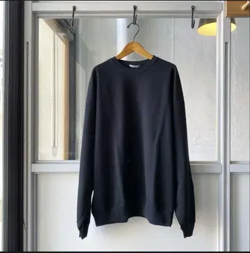 AURALEE SUPER SOFT SWEAT BIG P/O 빅 맨투맨