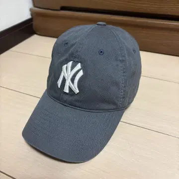 한국 MLB 뉴욕 양키스 캡 그레이