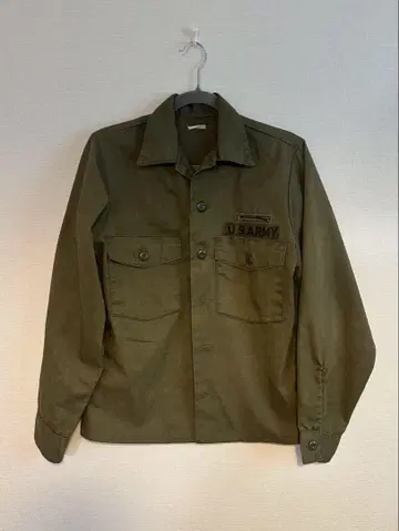 U.S. Army 유틸리티 셔츠 밀리터리 셔츠 미군 빈티지