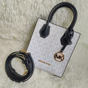 MICHAEL KORS 숄더백 화이트/블랙