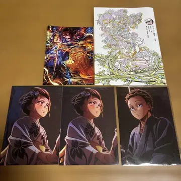 귀멸의 칼날 영화 입장 특전 5종 세트