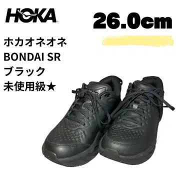컨디션 최상 [ HOKA ] BONDI SR 본다이SR 26.0cm 블랙