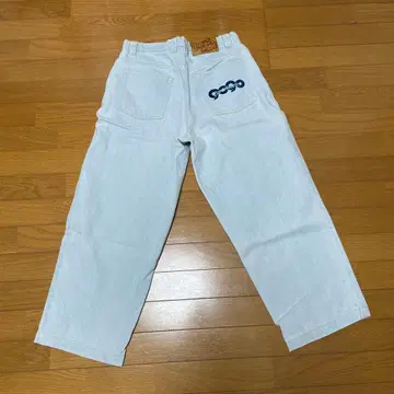 9090 x centimeter 와이드 데님 팬츠