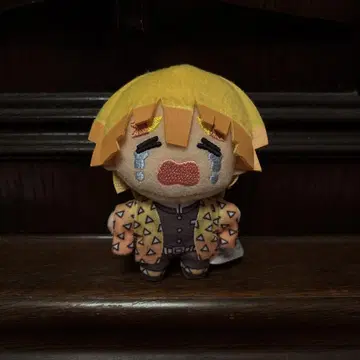 귀멸의 칼날 아가츠마 젠이츠 키체인 마스코트 울먹이는 얼굴