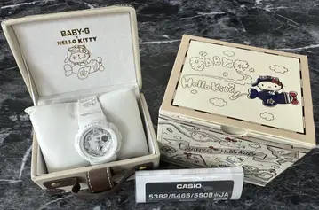 한정품 CASIO BABY-G 헬로키티 콜라보 손목시계