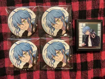 사카모토 데이즈 베이스 야드 캔뱃지 프레임 마그넷 거울 아카오 아키라