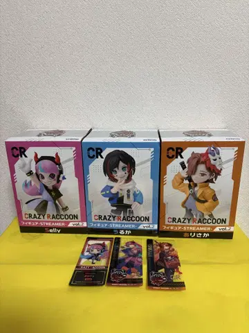 CRAZYRACCOON 피규어 Selly 아리사카 우루카 gigo 한정판