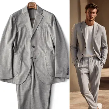 LARDINI 라르디니 자켓 셋업 수트 그레이 46
