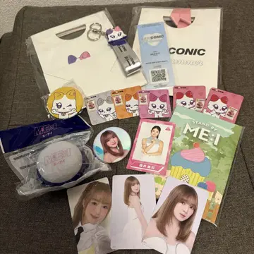 ME:I 정리 트레이딩 카드 캔뱃지 야마모토 스즈 사쿠라이 미우 특전