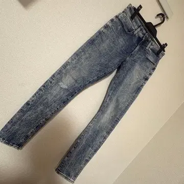 지스타 로우 스키니 데님