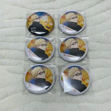 하이큐 츠키시마 케이 횡단막 캔뱃지