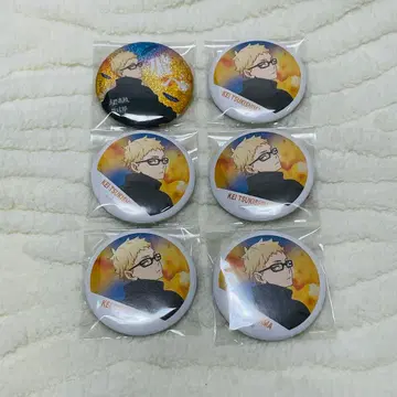 하이큐 츠키시마 케이 횡단막 캔뱃지