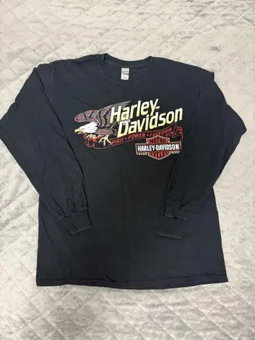 Harley-Davidson 길단 긴팔 티셔츠