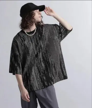 HARE 하레 아브스트랙트 니트 풀오버