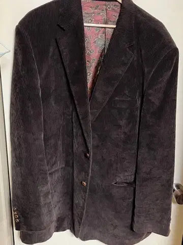 랄프 로렌 코듀로이 자켓 브라운