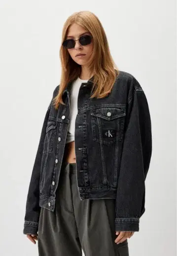Calvin Klein 데님 자켓