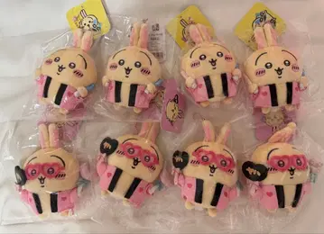 치이카와 (먼작귀) 덕질 토끼 마스코트 8개 세트 부채 응원봉