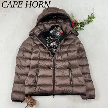 J228 미사용 새상품 L 케이프호른 다운 자켓 브라운 여성용