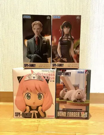 스파이 패밀리 아냐 본드 요르 로이드 4개 세트 묶음 판매