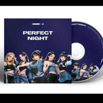 LE SSERAFIM 르세라핌 perfect night 미국 한정판 CD