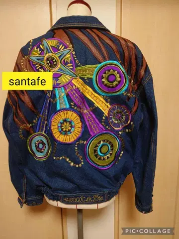 [새상품급] santafe 데님 자켓 1990년대