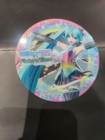 하츠네 미쿠 DAIBA de DIVA Future Tone DX 코스터