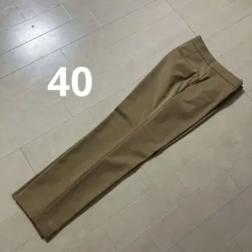 23구 MY STANDARD 카멜색 팬츠 40