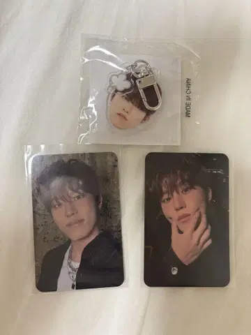 TREASURE 정우 트레이딩 카드, 얼굴 아크릴 키링
