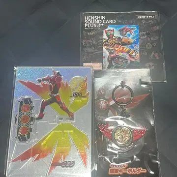 가면라이더 오즈 타쟈돌 하이브리드 아크릴 스탠드 회전 키링