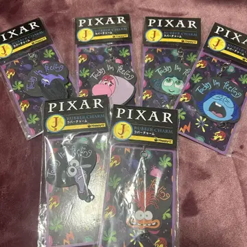 해피 복권 [PIXAR] J상 러버 참 6개 세트