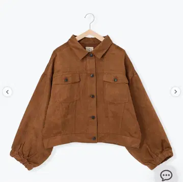 SM2/크롭 스웨이드풍 자켓/사만사 모스모스