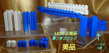 LEGO 정품 홈이 있는 블록 묶음 / WHITE / Blue
