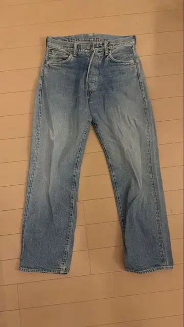 에비수 EVISU 버튼 플라이 데님 팬츠 30 x 35