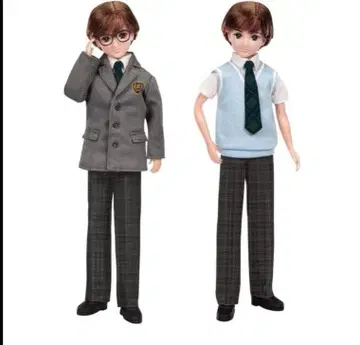 미개봉 새상품 레어템 하루토 군 교복 코디 세트 옷 갈아입기 리카짱