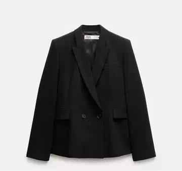 ZARA ZW 컬렉션 핏 블레이저 XL 블랙